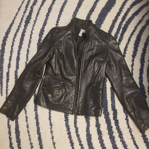 Leather jacket